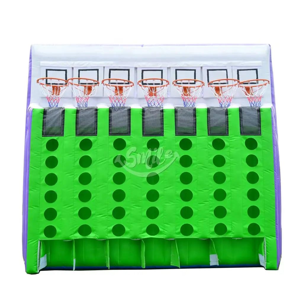 Basketball Connect 4 in a Row Basketball Inflatable Shoot GameInflatable Carniv Game for Rentals