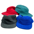 Wholesale Hotsale Version of Pure-color Five Panel Fleece Baseball Cap Autumn and Winter Warm Flat-brimmed Hat Retro Cap