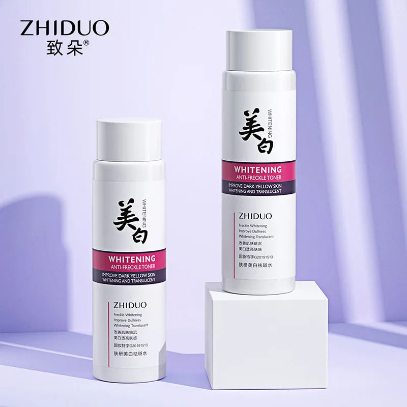 OEM Private Label ZHIDUO Spot Removal Water Moisturizing Moisturizing Whitening Light Spots LiftIng Skin Face Toner