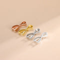 Gold Plated Rose Gold Plated S925 Sterling Silver Pendant Bail
