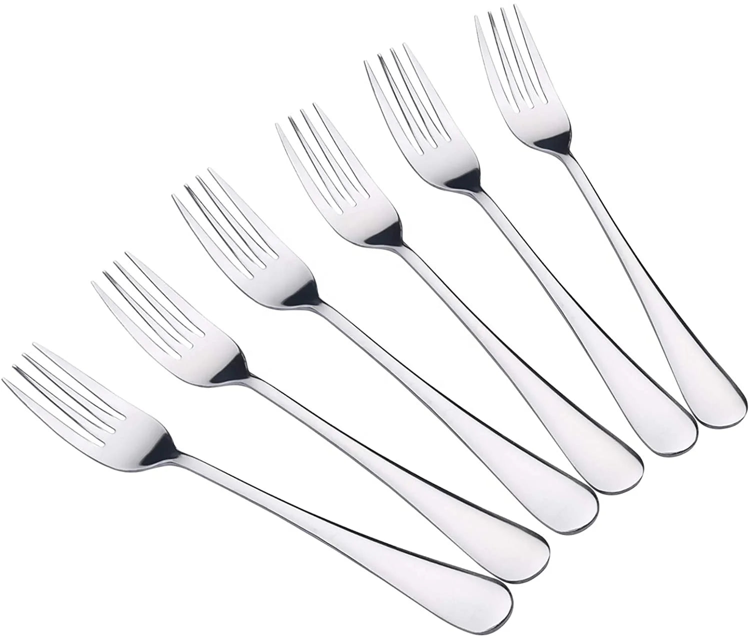 Hot Selling High Quality Stainless Steel Cutlery Set Gold Fork and Polished PP Spoon for Coffee Mugs for Camping and Hotels