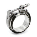 Exhaust Band Clamp Clips Stainless Steel 3.0" Standard v Band Clamp with Male & Female Flanges for Universal Cars