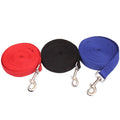 Obedience Recall Training Lead for Pet Dogs 6/15/20/30/50/100ft Long Nylon Dog Leash Easy-to-Wear Necklace Strap Pet Supplies