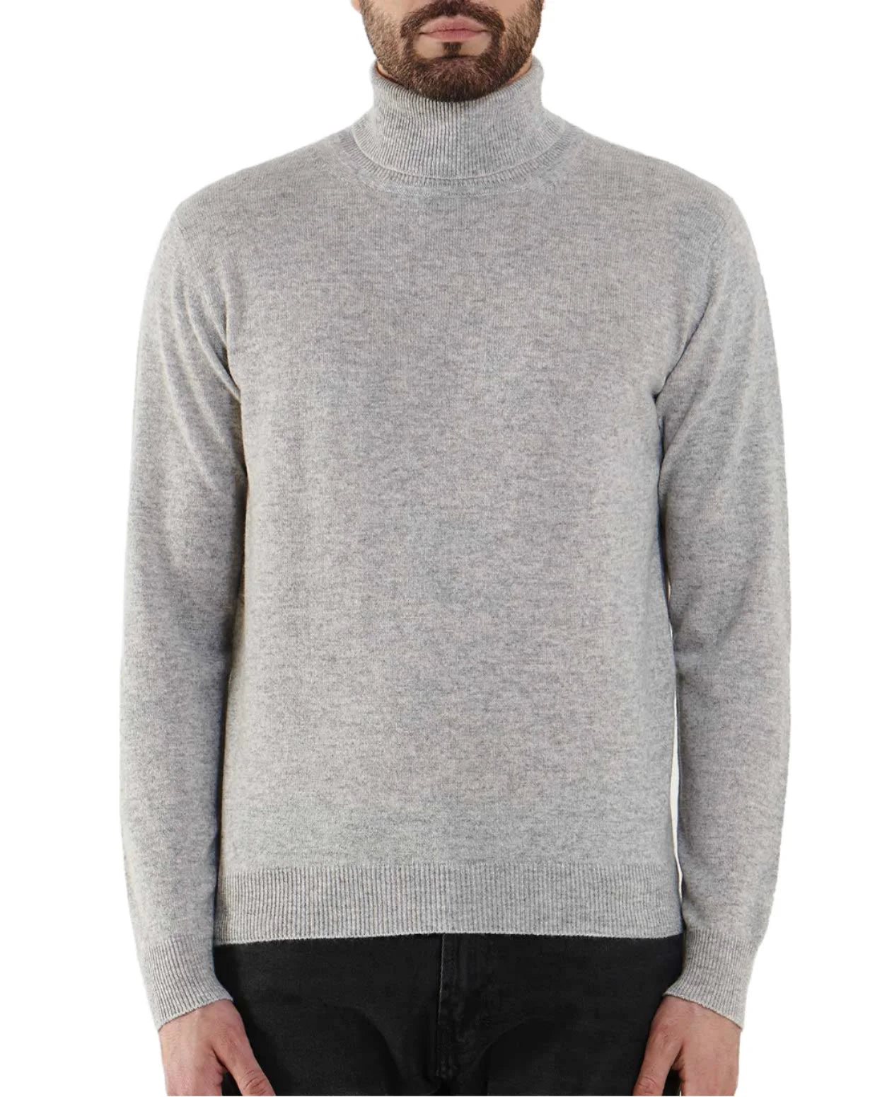 Hot Selling Men's High Neck Pullover Sweater Custom Logo Thick  Wool Cashmere Anti-Wrinkle ODM Supply for Autumn Season