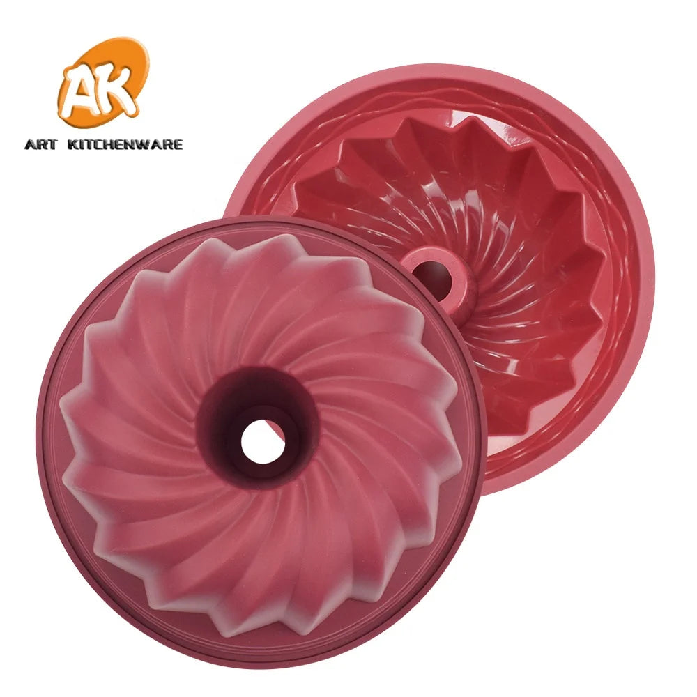 AK Silicone Mold Cake Silicone Baking Pan for Pastry Silicone Bakeware for Chocolate Soap Mold Cake Tools Bakeware