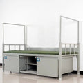 Cheap Used Sale Double Adjustable Bunk Bed with Desk and Drawers Modern Dormitory School Bedroom Furniture Metal Wood