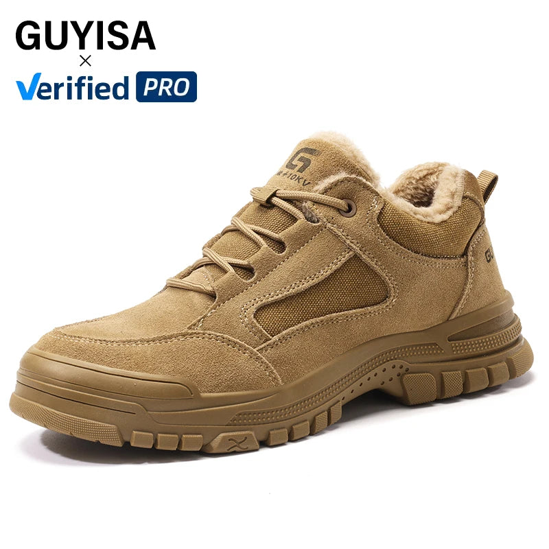 GUYISA Standard Plastic Toe Insulation 10KV Men's Safety Shoes Factory Direct comfort Safety Shoes