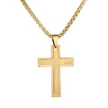 Separable Cross New Style Ladies Fashion Stainless Steel Pendant Necklace for Men Hip Hop Necklace