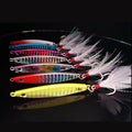 7g 10g 14g 17g 21g 30g 40g 60g 80g Metal Lead Jigs Long Casting Surf Fishing Slow Vertical Casting Assortment Lure
