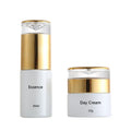 Silk Screen logo Skincare Cosmetic Packaging 80ml 100ml Empty White Serum Glass Lotion Pump Bottle