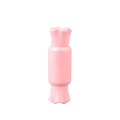 In Stock 12ml Plastic Cute Lipstick Tube with Screen Printed Design Pink/Transparent for Lip Gloss Packaging