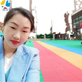 Modern Design Outdoor Interlocking PP Plastic Kindergarten Flooring Smooth Technics