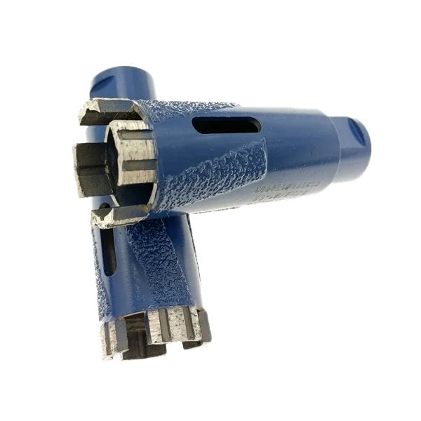 JDK DH9-7625 American Granite Diamond Holesaw Dry Core Drill Bit Steel Vacuum Brazed Process Premium 104mm 3-Year Warranty