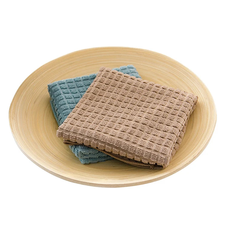 Highly Absorbent Furniture  Microfiber Kitchen Towel Cleaning Cloth Lint Free Soft Breathable Washcloth for House
