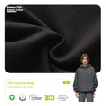 68% Bamboo 25% Organic Cotton 5% Spandex Knitted Jersey 180-220gsm Fabric Eco-friendly Bamboo Fiber Product