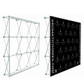 Custom Portable Folding Durable Media Banner Display Frame Pop up Tension Fabric Backdrop Display Banner Stand