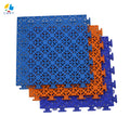 Homely Sports Ground Tiles Modular Floor for Basketball Court with Court Lines and logo