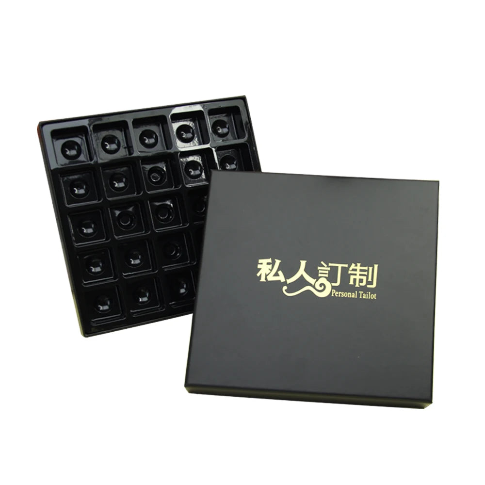 New Fashion Wholesale Custom Multicolor Chocolate Packaging Box Creative DIY Hard Box  Wedding Candy Chocolate Gift  Box