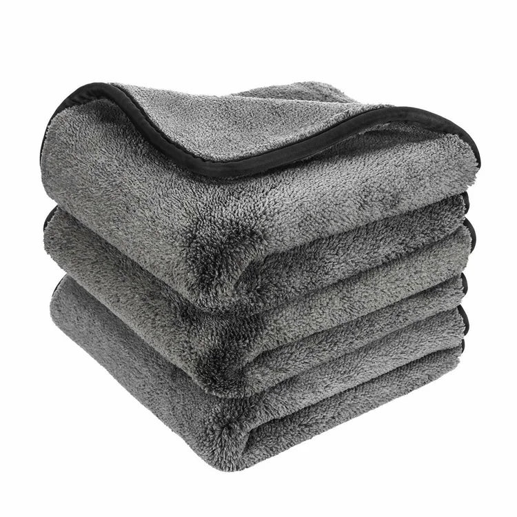Private Label Car Wash Microfibre Towel 40x40 Car Microfiber