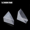 TS-F42 Triangle Protector Translucent Plastic Corner Guards Covers Proofing Edge Protector for Picture Frame Mirror Protection