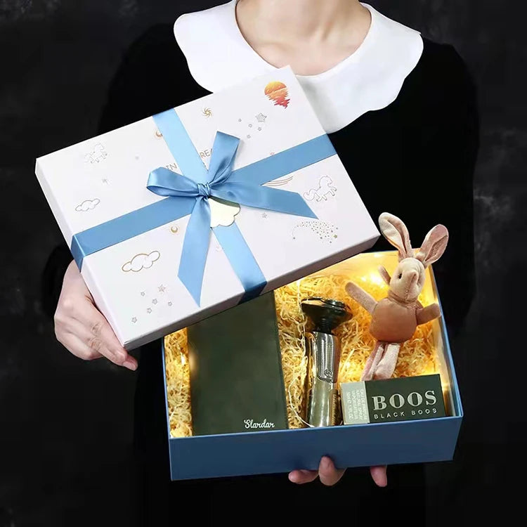 Luxury Print logo Cosmetic Packaging Perfume Packaging Bottles Wedding Favor Paper Gift Sets Boxes