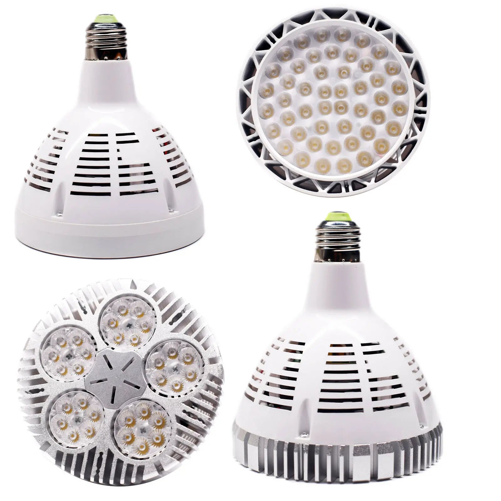 PAR38 LED Bulb Spotlights E27 45W 60W Floodlight Ultra Bright White Track Lights Bulbs for Indoor Shop Home Office Lighting