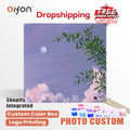 Orfon Q1048 Moon View DIY Oil Painting Kit New Design Paint by Numbers with Frame for Home Wall Decoration Canvas Painting