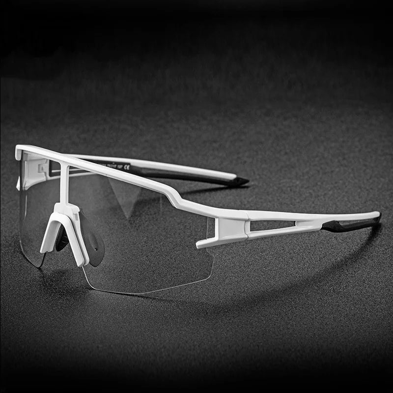 OEM Cycling  Photochromic Sunglasses TR90 Unbreakable Lightweight Sports Glasses for Men Women Bicycle Glasses