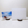 8x6 Inch Custom Plexiglass Sublimation Acrylic Photo Frame Desktop Acrylic  Picture Frame With Stand