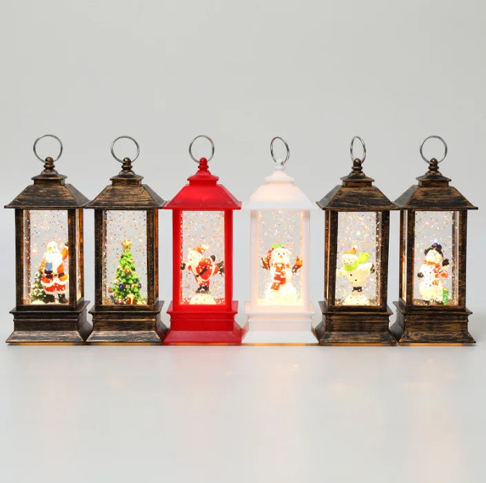 Christmas Flame Lamps Battery-Powered Christmas Lights Ornaments Decorations-Perfect Christmas Gifts