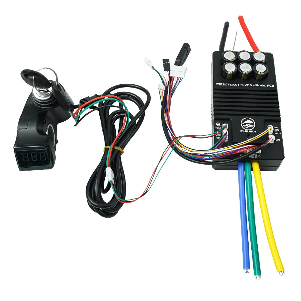 Flipsky 75200 Pro V2.0 With Key Switch Based on VESC for Fighting Robot Surfboard Robot