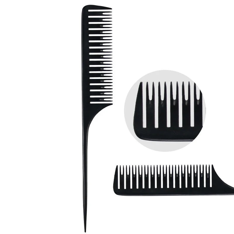 Wholesale Hair Highlight Comb Premium Rat Tail Comb Set Heat Resistant Highlighting Combs Custom Logo
