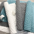 Luxury Bathroom Mat Non Slip Cotton Bath Mat Super Absorbent Bathmat for Hotel and Spa
