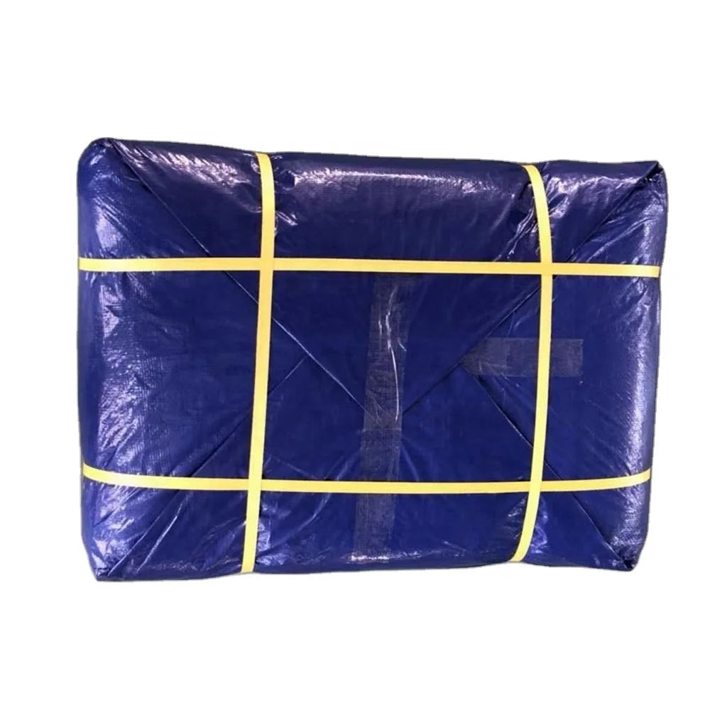 Tarpaulin Coated Waterproof Truck Sliver Clear PE with Eyelets Heavy Duty Plastic Poly Tarp Fabric Pink Blue Orange Black White