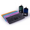 Soft Sports Sweat Towels for Gym Fitness Workout Microfiber 400GSM with Custom Logo Laser Engraving/Printing/Embroidered