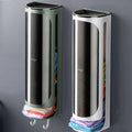Factory Wholesale Guangdong Plastic Bag Kitchen Wall Mounted Garbage Bag Storage Box Model J5205