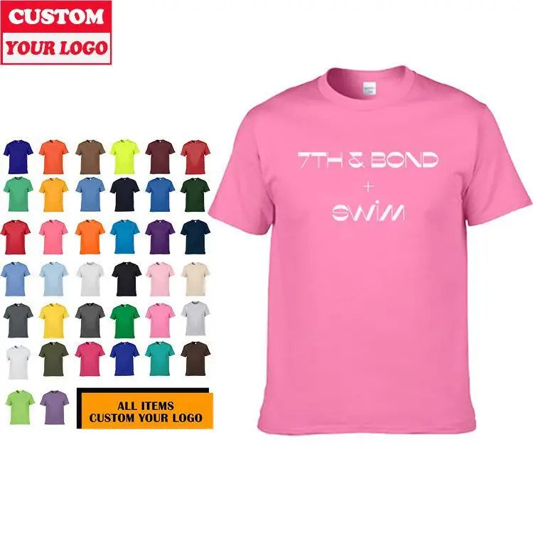 USA & Europe Sizes 180gsm Combed Cotton Breathable Knitted Plus Size Men's Oversized Sports T-Shirt-Eco-Friendly