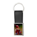 20%OFF Promotional Souvenir Keychain Sublimation Leather Metal Keychain