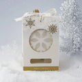 Christmas Gift Snowflake Flower Scented Ceramic Air Freshener White Plaster Aroma Stone Fragrance Essential Oil Diffuser