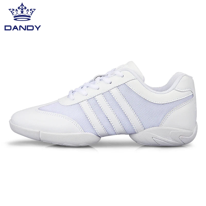 Wholesales White Cheerleader Shoes Competition Cheer Shoes for Youth Women