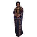 Good Selling Two-piece Dress Modern African Dresses Chiffon Boubou Pour Femme Rhinestone Fashion African  Dress