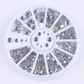 BIN High Quality Crystal Rhinestones for Nail Art Accessory 3d Flat Bottom Nail Decoration