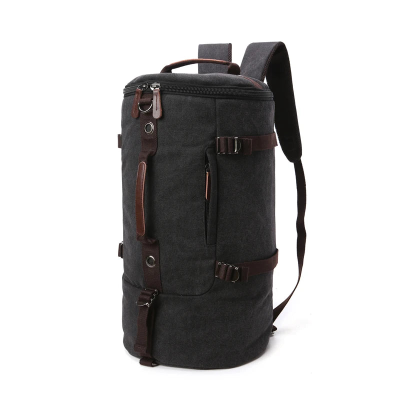 ZUOLUNDUO Wholesale Custom Mens Canvas Sport Hand Travel Backpack Large Duffle Bag