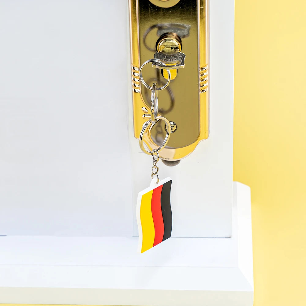Hot Sale World Flags Keychain Personalized Keyring with National Symbols for Promotional Keychains & Kawaii Keychains Fans