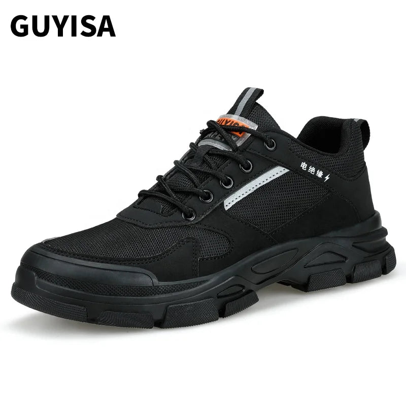 GUYISA Insulated 10KV Safety Work Shoes Industrial Protection for Winter and Autumn Factory Use