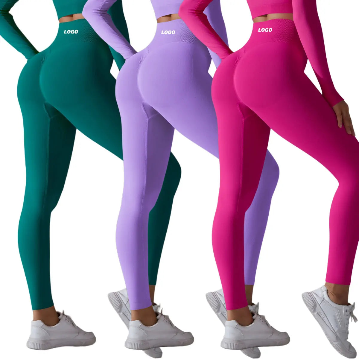 Custom New Contour Solid Legging Durable Women Scrunch Leggings Super Soft Fitness Breathable Gym Workout Tights Leggings