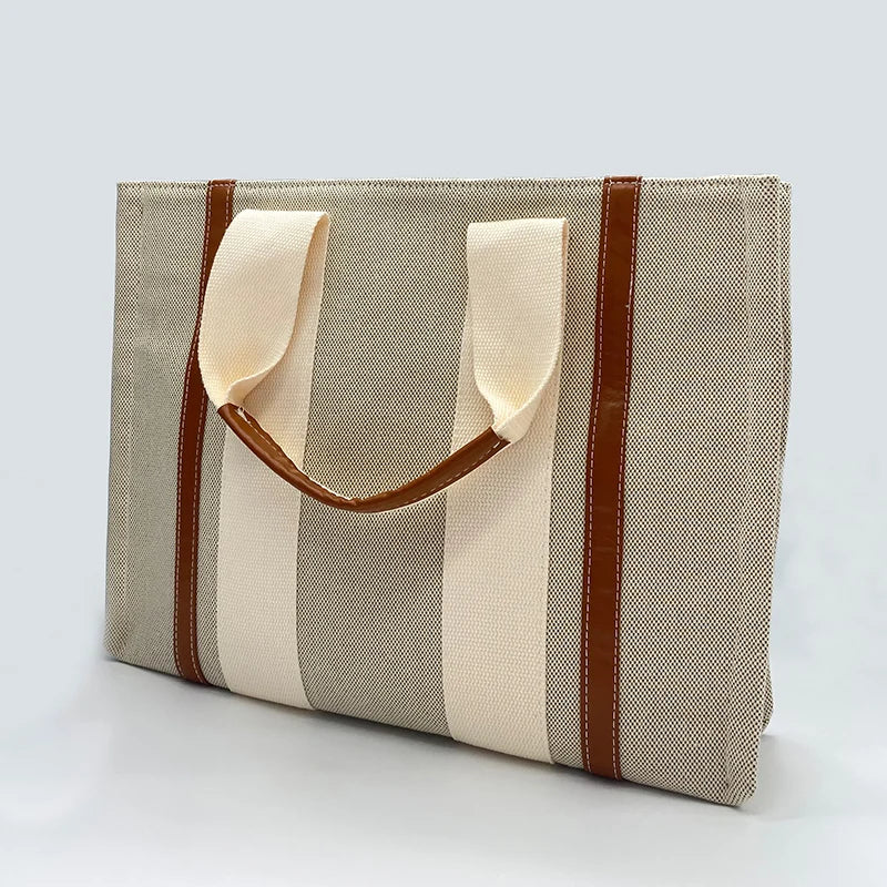 Wholesale Designer Fashion Canvas Tote Bag Ladies Handbags Nepa Hemp Bag