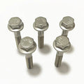 7/16" 3/8" Custom Stainless Steel Hex Head with Flange Half Thread Bolts