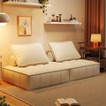 Modern Minimalist Single Sofa Bean Curd Block with Network Red Casual Tatami Square Style for Bedroom Lazy Chair Design