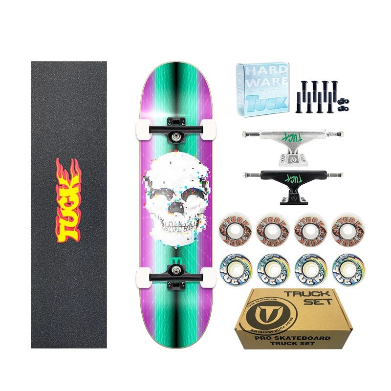 Skateboard Epoxy Resin Tech Deck Glassfibre Composite Material Complete Skateboard